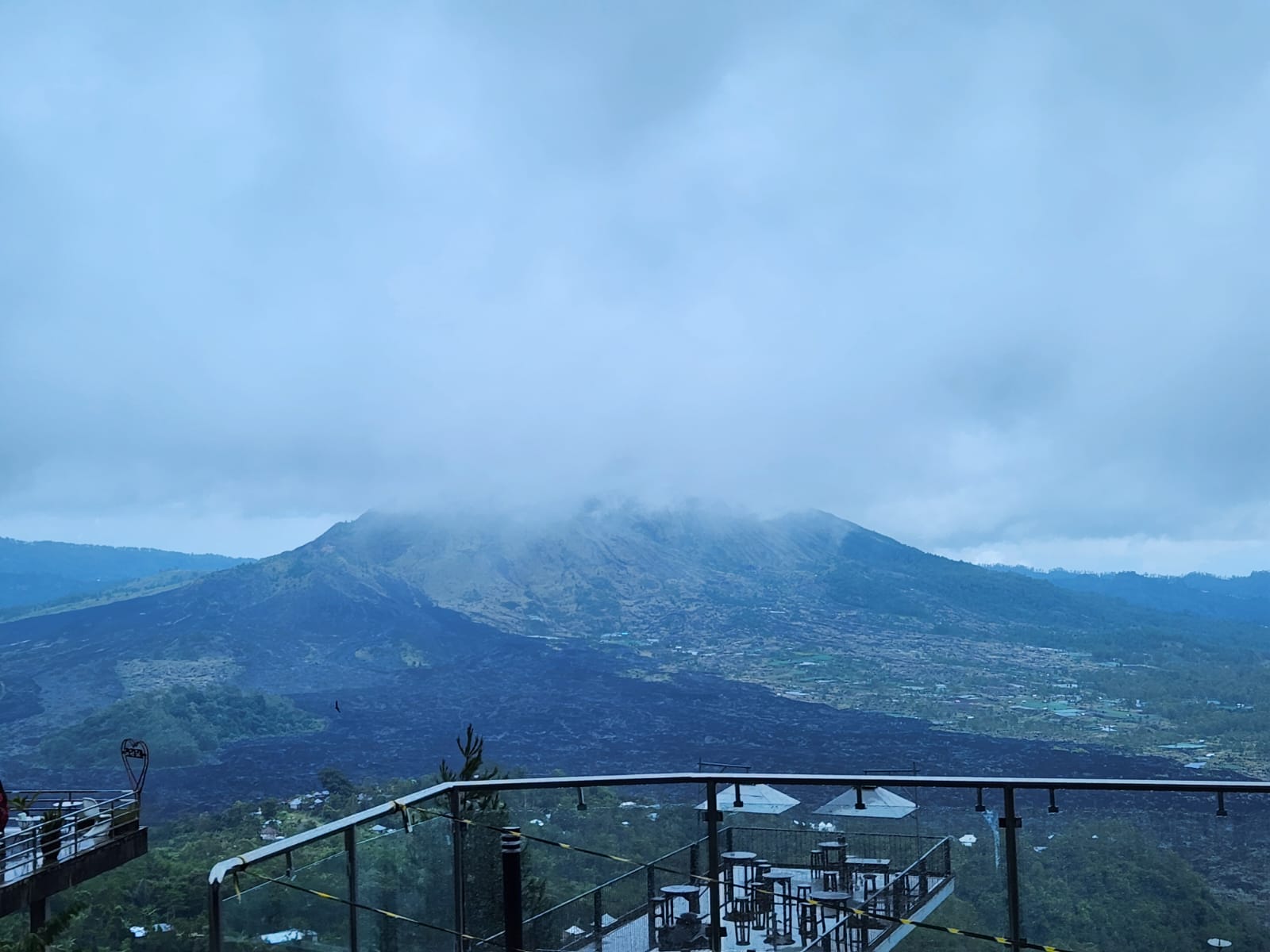 Volcano in Bali 